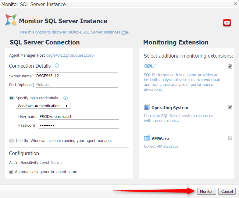 Setting Up Monitoring With Foglight For Databases Performance Monitoring Blogs Quest Community