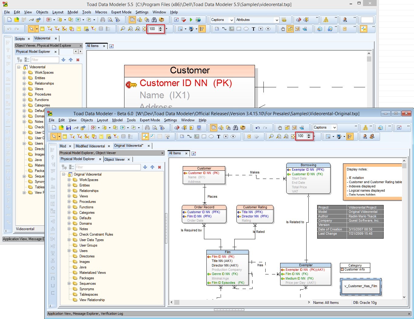 toad data modeler freeware