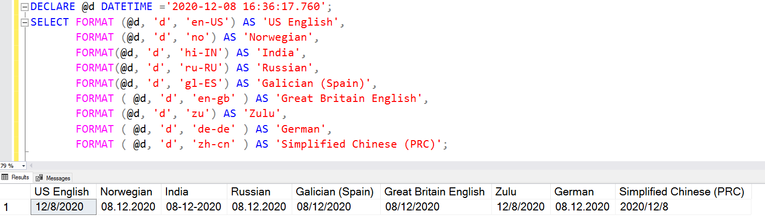 Sql Date Format Dd Mm Yyyy Example Printable Online