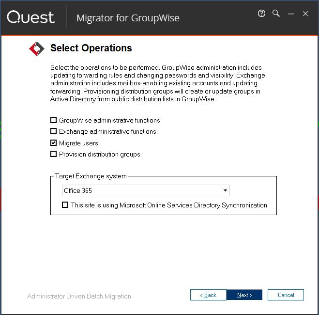 We are excited to announce a new version of Migrator for GroupWise has been released!