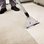 green carpet cleaning orange