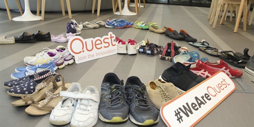 Quest Singapore Team Gives Back Through Soles4Souls