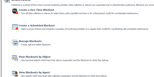 Foglight Tip: Silence Alarms Using Blackouts