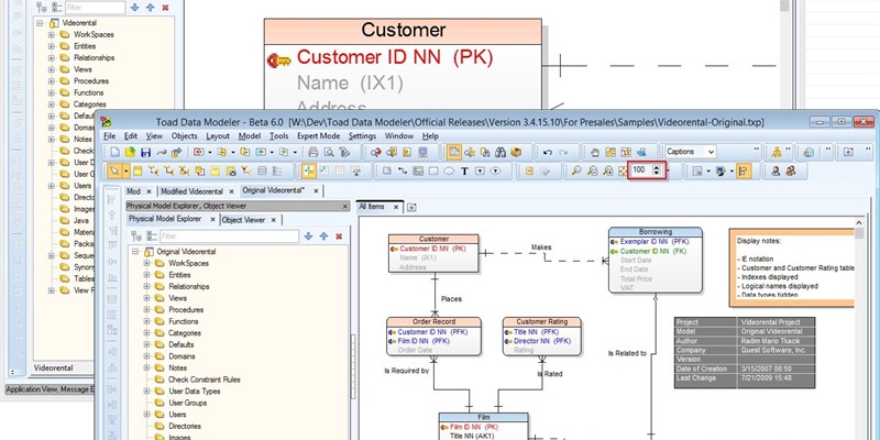 Toad Data Modeler 6.0 - What a Thing of Beauty