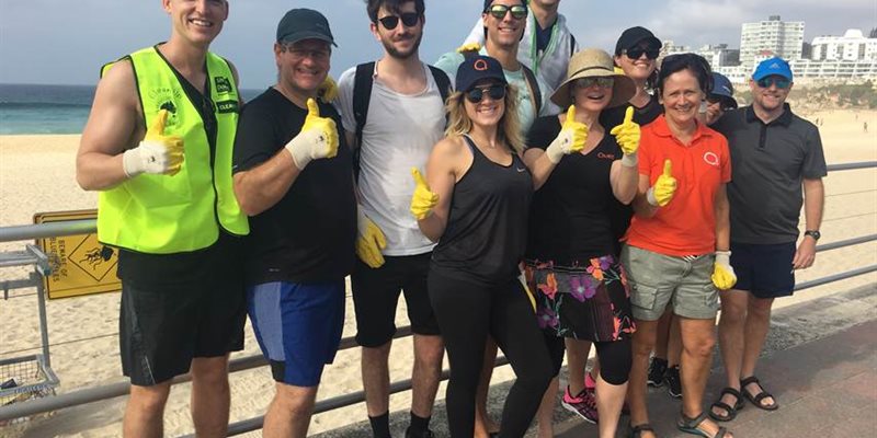 Giving Back: Quest Sydney Team Cleans Bondi Beach