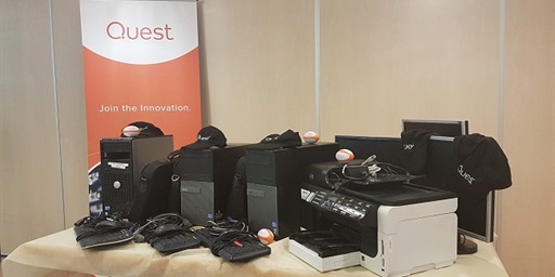 Quest Israel Team Gives Back to Local Youth Home