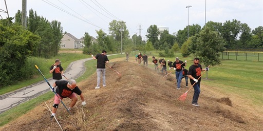 DP &amp; UEM Teams Lend a Hand at Emerald Fields Park