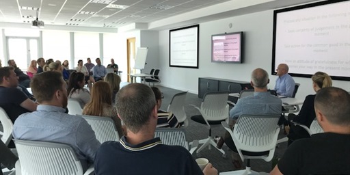 Cork Team Hosts Second &quot;Lessons in Leadership&quot; Session