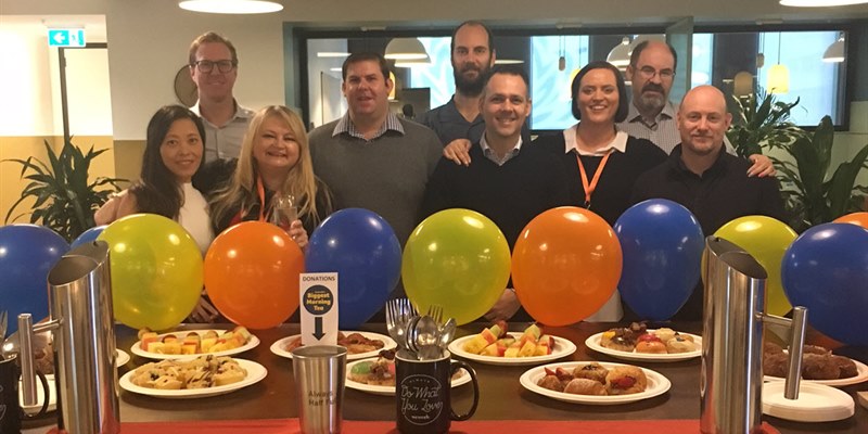 Quest Cares: AUS Team Donates to Australia&#39;s Biggest Morning Tea!