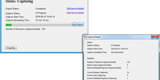 Benchmark Factory for Database 7.5 highlights new Capturing features