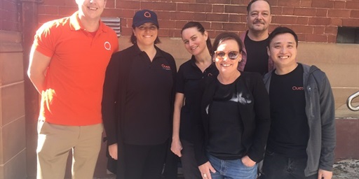 Quest Sydney Team Volunteers to Share a Meal