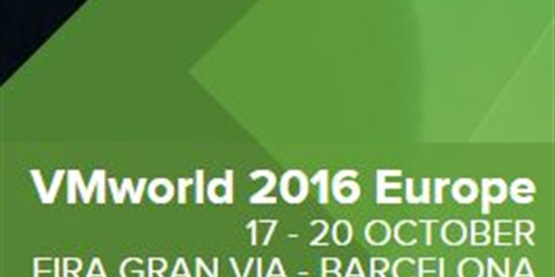 VMworld Barcelona 2016 - Its Time!!!