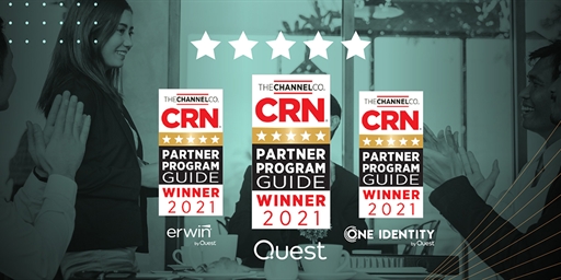 Quest Honored with Three 5-Star Ratings in the 2021 CRN Partner Program Guide