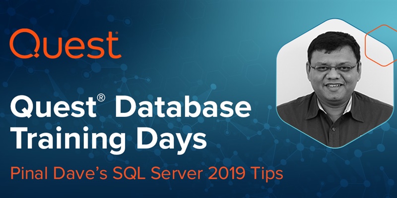 Tips on Performance Tuning from Pinal Dave – Look Beyond the SQL Query
