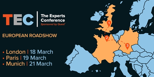 TEC European Roadshow returns in March 2024 – Join us in London, Paris and Munich