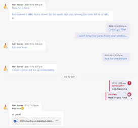 Team Chat Migration: Source Chat Messages