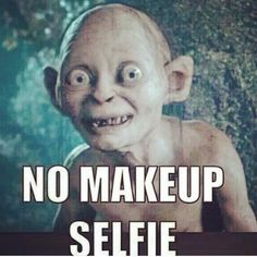 No Makeup Selfie