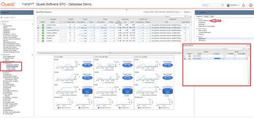 Figure 4 - Cluster Selector