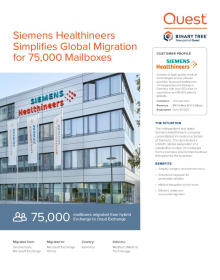 Siemens Healthineers Simplifies Migration
