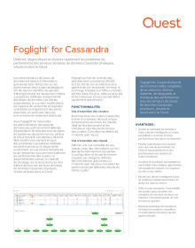 Foglight for Cassandra