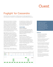 Foglight for Cassandra