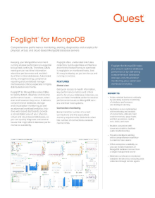 Foglight for MongoDB