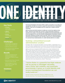 GWU simplifies and automates identity and access management across multiple campuses