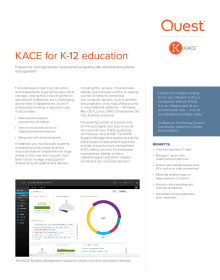 KACE for K-12 Education