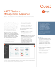 KACE Systems Management Appliance