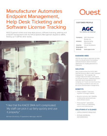 Manufacturer AGC automates endpoint management and help desk ticketing