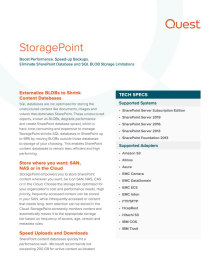 Metalogix StoragePoint