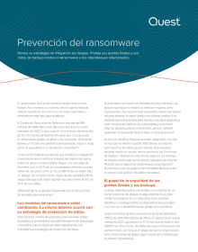Prevención Del Ransomware con Quest