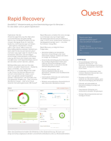 Rapid Recovery