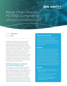 Retail Chain Ensures PCI DSS Compliance