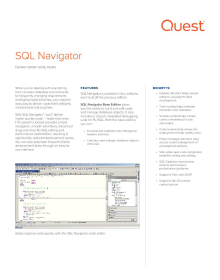 SQL Navigator