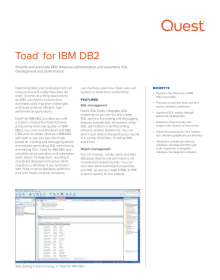 Toad for IBM DB2