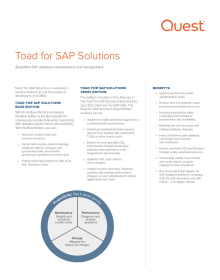 Toad for SAP Solutions