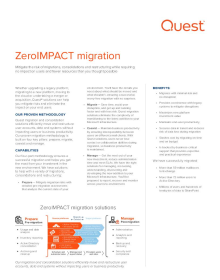 ZeroIMPACT Migrations