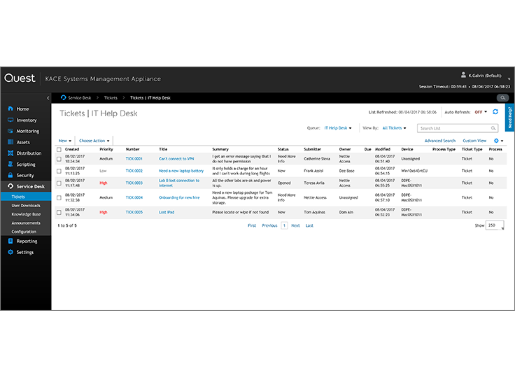 Kace Als Service Cloudbasierte Systemverwaltung Fur Netzwerkgerate