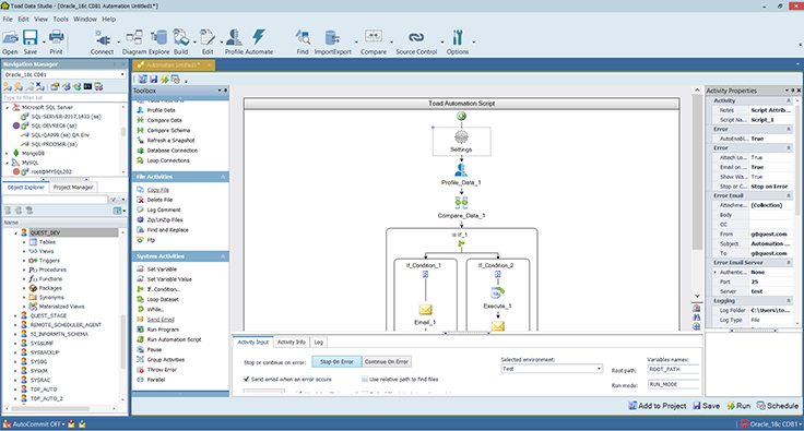 Automation and scheduling