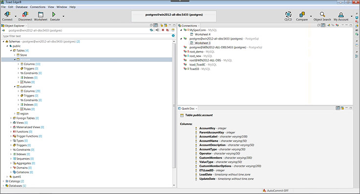 Object Explorer