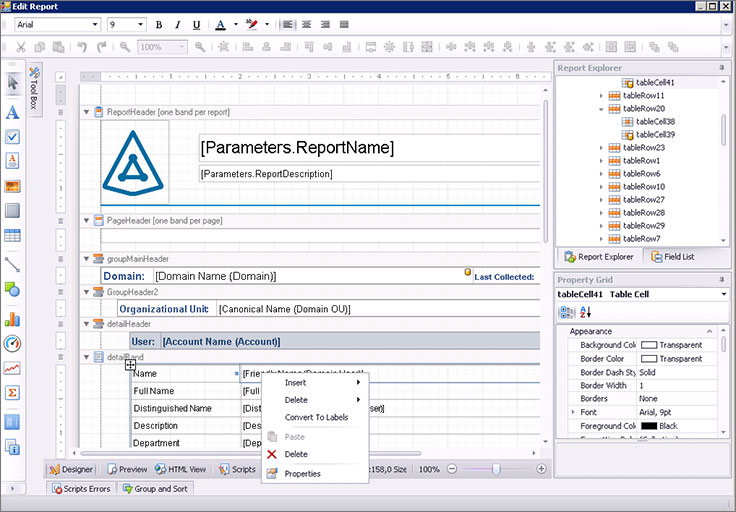 enterprise security reporter Enterprise Reporter Suite