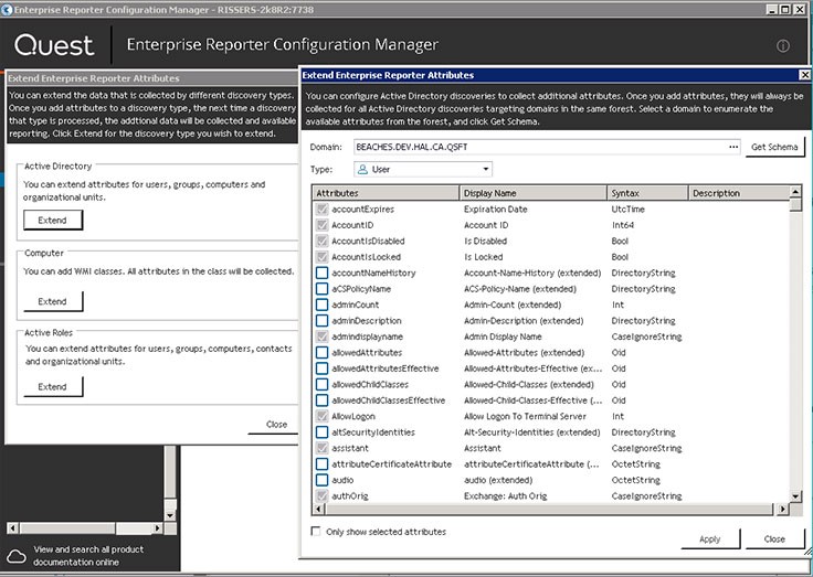 enterprise security reporter Enterprise Reporter Suite