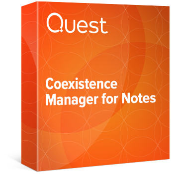 Coexistence Manager for Notes