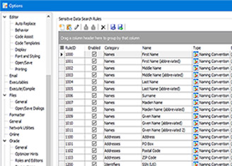 Toad for Oracle - Sensitive Data Protection