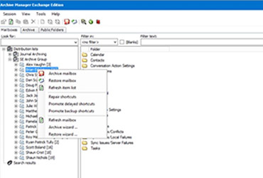 Version d’essai gratuite de la solution Metalogix Archive Manager for Exchange