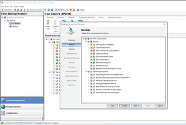 Metalogix Backup for SharePoint