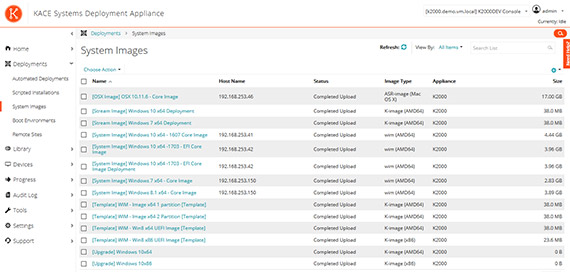 Software License Management Screenshot