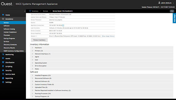 Kace K1000 Systems Management Appliance Express