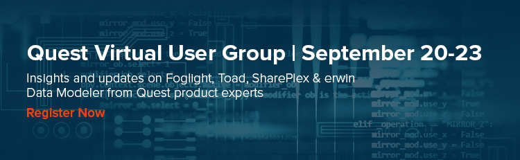 Quest user group series, part one: Extending Foglight® by Quest® to Cover Your Hybrid Cloud Database Infrastructure